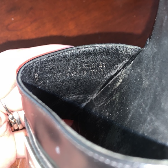 Coach Black Leather Heels - Picture 7 of 7